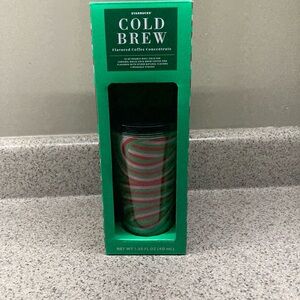 Starbucks Cold Brew Coffee Concentrate with Red and Green Tumbler